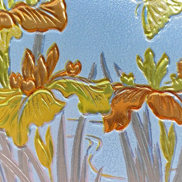 The Art Of Chokin Trinket Box Japanese Gold Trim Ceramic Bowl Engraved Lid - Picture 4 of 9